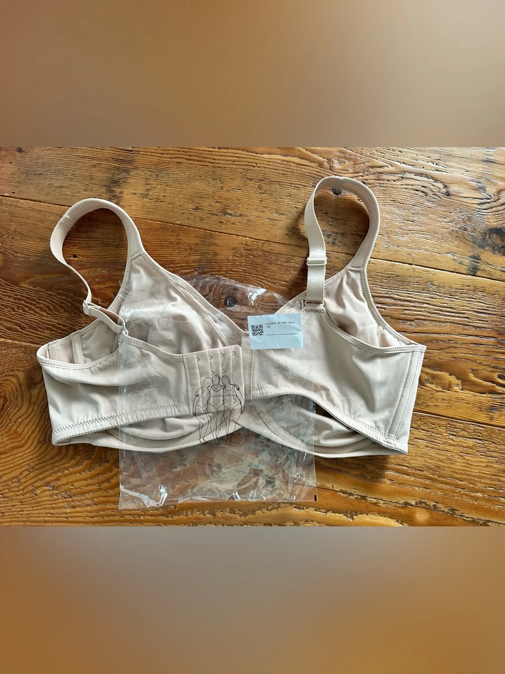 Hilane Black Underwire Bra